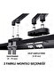 Special Design Dual Monitor Arm Max 35" 10kg Carrying Capacity Mechanical Spring Quick Screwless Mounting - 4