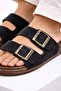 Daily Men's Slippers with Double Buckle, Comfortable, Light Sole, Comfortable Fit, Stylish Design - 3