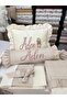 Embroidered Baby Pique Set Cotton (with Candy Pillow) - 3