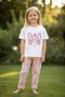 Interlock New Season 2-Piece Set 5Y,6Y,7Y,8Y Girls Red
