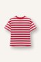 100% Cotton Short Sleeve Striped Combed Cotton T-Shirt Baby Girl H4853A526Sm - 3