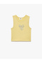 Stone Detailed Crew Neck Sleeveless Bowknot Crop Tank Top - 2