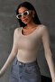 Women's Cream Black Princess Collar - 2