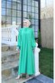 Hakim Collar Balloon Sleeve Dress - 2