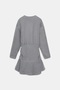 Allbucks Za Ra Soft Draped Long Sleeve Mini Dress Abzra3789 - 6