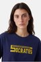 90S Jersey Series Milano Premium T-Shirt - Navy Blue - 2