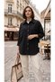 Women's Beige/Coffee Oversize Shacket Collection Lumberjack Style Jacket Shirt - 3