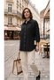 Women's Beige/Coffee Oversize Shacket Collection Lumberjack Style Jacket Shirt - 4