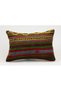 Vintage Pillow Cushion Cover Made from Handmade Old Kilim, 40X60 Cm, Wool