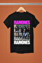 Ramones Printed Cotton Short Sleeve Regular Fit Rock T-Shirt