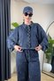 Premium Stone-Washed Washable Track Suit Set - 3