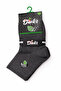 Men's Short Bamboo Smoked Socks 3-Piece Seamless Anti-Sweat Ultra Soft Breathable Socks - 3