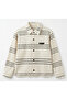 Boys Striped Fleece Overshirt – Cozy Button‑Down Casual Layer - 4
