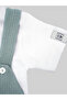 Ribbed Cotton Dungaree with Short Sleeves T-shirt - 5