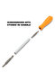 6-In-1 Chrome Vanadium Steel Shock Resistant Handle Screwdriver with 4-Bits - 4