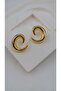 C Model Plate Earrings - 2