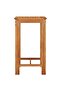 5 Piece Garden Bar Set Black Solid Wood Acacia and Poly Rattan - 6