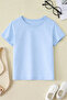 Boy's 100% Cotton Basic T-Shirt – Comfortable Fit, Casual Summer Combination with Shorts as a Gift - 2
