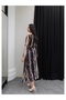 Flowy Chiffon Dress with Tie Detail - 5