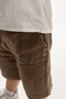 Baby Boy Summer Embroidered Shirt Shorts 2-Piece Set - 7