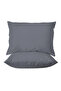 100% Cotton Satin 200 Tc (80 Thread) Set of 2 Pillowcases - 50X70 cm