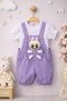 Cute Character Toy, Toy Doll, Baby Jeans (Jeans) Salopet Overalls Set (3/6/9/12/18) Months