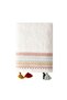 Laia Colorful Tasseled Hand Towel 30X50 cm - 4