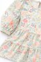 Baby Girl Single Jersey Lycra Dress - Patterned Casual Seasonal Baby Dress - 3