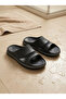 Men's Black Eva Sole Slippers Non-Slip Lightweight Comfortable Summer Beach Pool Home Bathroom - 4