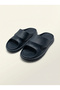 Men's Black Eva Sole Slippers Non-Slip Lightweight Comfortable Summer Beach Pool Home Bathroom - 7