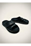 Men's Black Eva Sole Slippers Non-Slip Lightweight Comfortable Summer Beach Pool Home Bathroom - 7