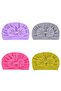 - Tiny Twist Baby Turban 4 pcs - Multicolor - 0M to 6M
