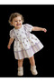 Lara Floral Linen Textured Dress - Lilac - 2