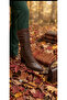 Drawstring Brown Boots - 3