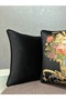 Classic-920800 Black Damask Pattern Double Combination 43X43 Duster Cover - 2