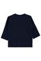 Stork Printed 6-18 Months Sweatshirt - Navy Blue - 2