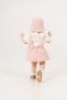 Baby Girl Summer Panty-Slopet Set with Hat as a Gift - 4