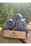 Face Towels | Hand Towels | Pack of 6 | 45 * 65cm | Super Soft Face Towels | Grey Color - 2