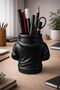 Hoodie Design Pen Holder – Decorative Desktop Organizer, Pen & Office Organizer (15X16X10 cm) - 2