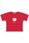 Hearted T-Shirt for Ages 4-9 - Red - 2