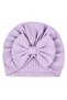 - Baby Bow Turban Hat - 5 pcs -Multicolor - 0M to 6M - 4