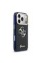 iPhone 17 Pro Max Compatible Case Licensed Text and 4g Large Metal Logo Tpu Cover Blue - 4
