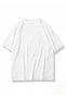Papaya Fresca Printed White Oversize T-Shirt - Mediterranean Series - 3