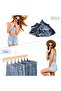 Wooden Belt Hanger with 14 Hooks In-Cabinet Organizer Belt Tie Bra Hanger - 3