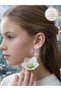Children's and Women's Vip Steel Earrings Elegant Lightweight Zircon Evil Eye Bead Series - 7