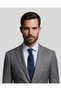 Navy Blue Colored Silk Tie - 7.5 cm Wide - 3