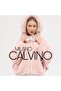 Fur Hooded Coat Blushy Pink
