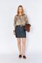Women's Rins Washed Mini Jean Skirt with Belt - 2