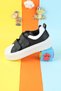 Unisex Children's Sports Shoes Flexible Breathable White Simple Sports Casual Sneaker - 6