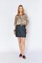 Women's Rins Washed Mini Jean Skirt with Belt - 3